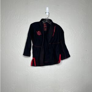 Sanabul Kids BJJ Gi Top Only K3 Black Brazilian Jiu Jitsu Jacket